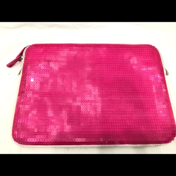 Juicy Couture Pink Sequins Laptop Case - Picture 4 of 9